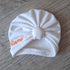 Turban bonnet nœud, buns ou simple personnalisable Prénom brodé tissu sweat fourré et chaud 15 couleurs